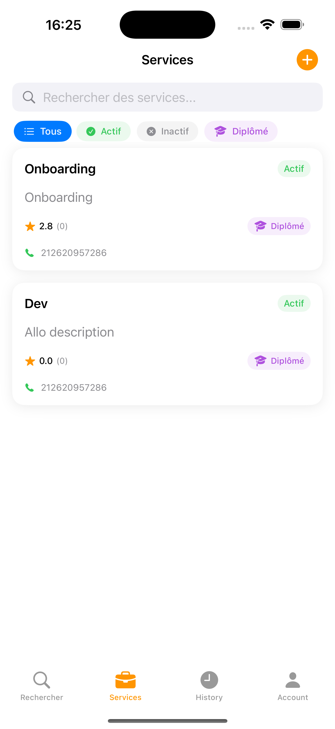 Kuuman App - Services